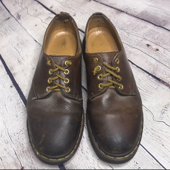 Dr Martens AW004 vintage made in England Oxfords - Picture 2 of 6